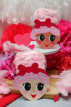 “Love is in the Hair” Cotton Candy Kids Valentine