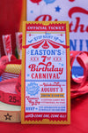 Carnival Birthday Party Invitation