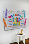 Crayon Bulletin Board
