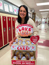 Teacher Appreciation Valentine's Day Treat Cart