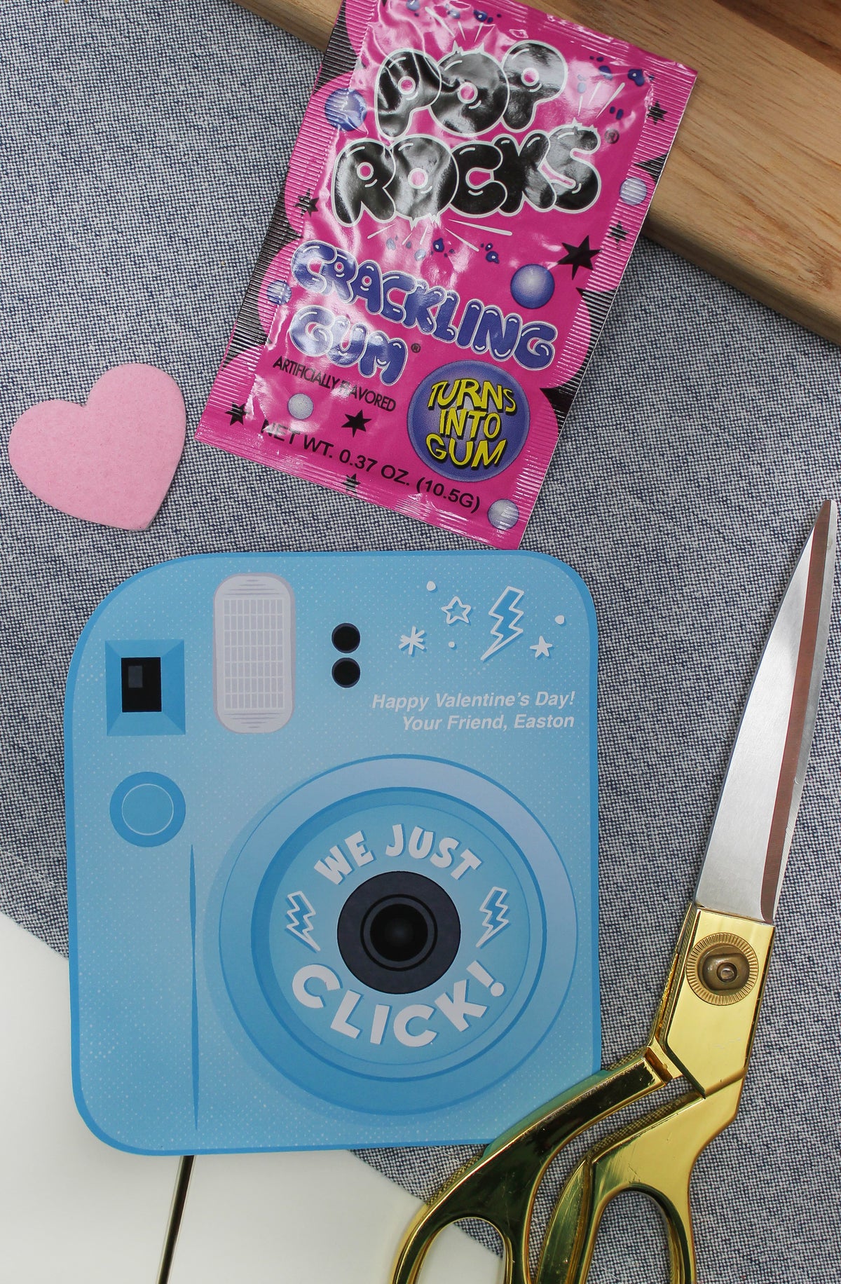 Instant Camera Kids Valentine