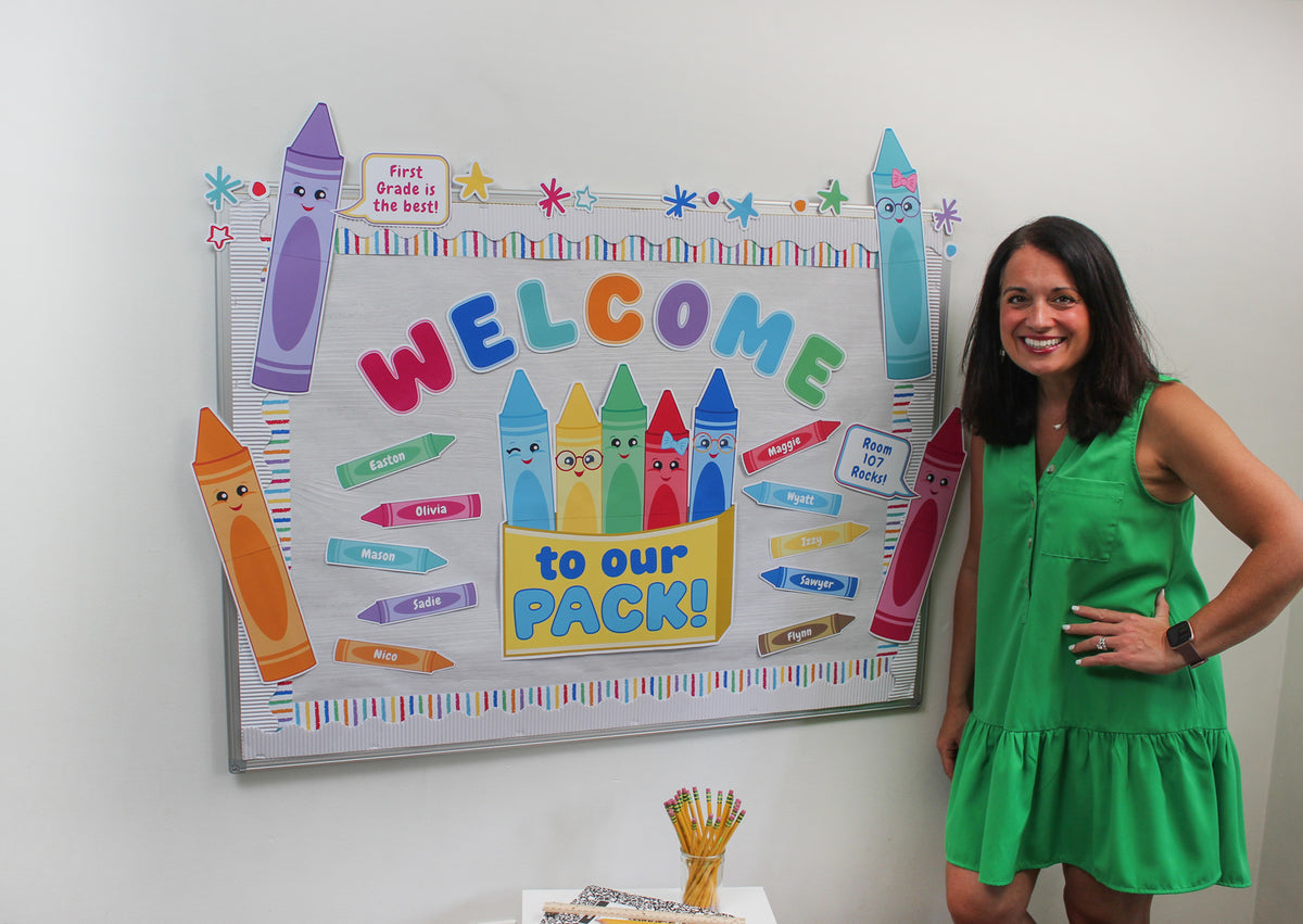Crayon Bulletin Board