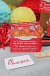 Back to School Chicken Nugget Gift Card Holder