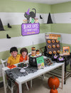 Black Cats and Pointy Hats Halloween Donut Shop Party