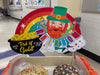 Teacher Appreciation St. Patrick's Day Snack Cart