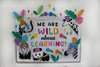 "Wild About Learning" Bulletin Board