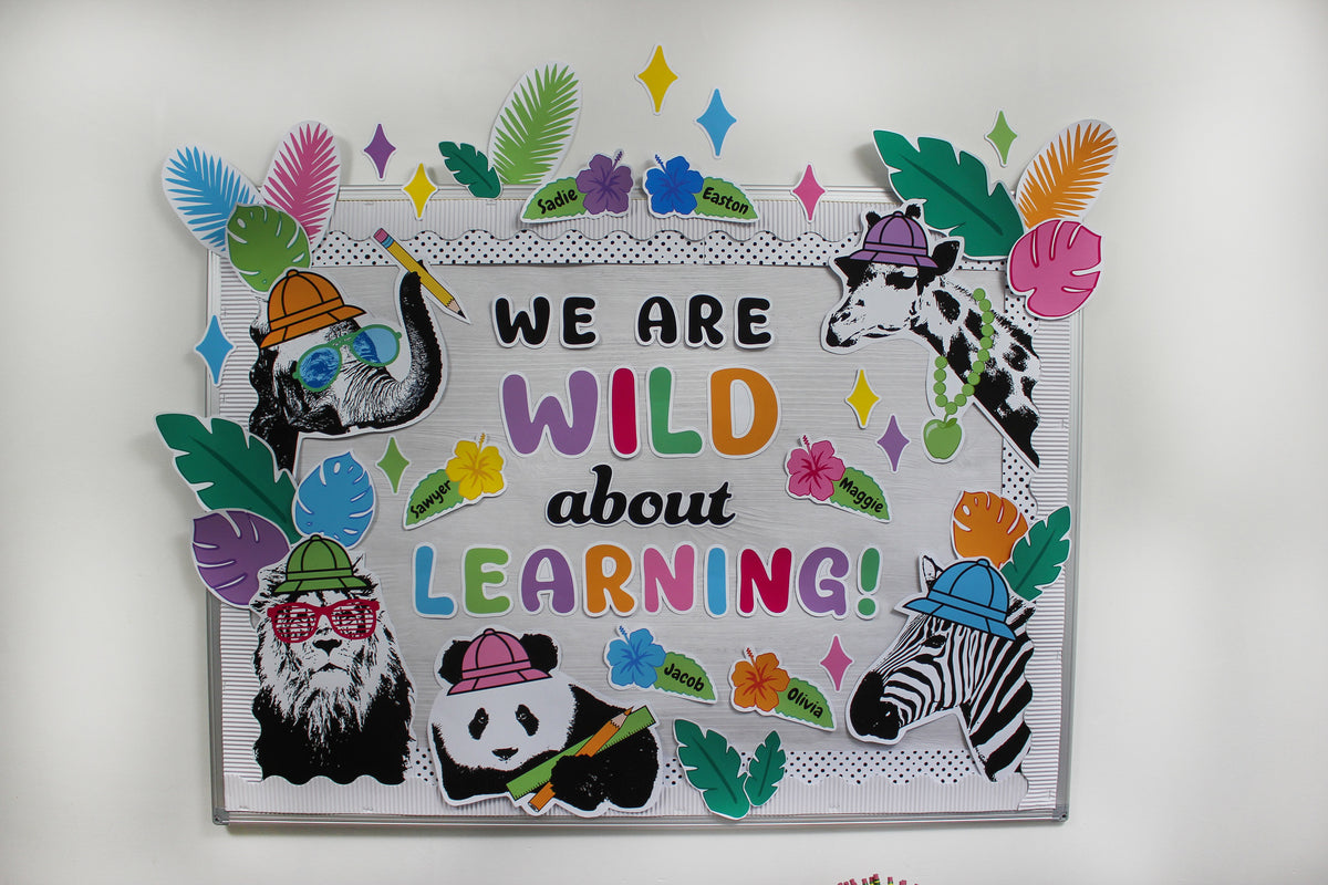 "Wild About Learning" Bulletin Board