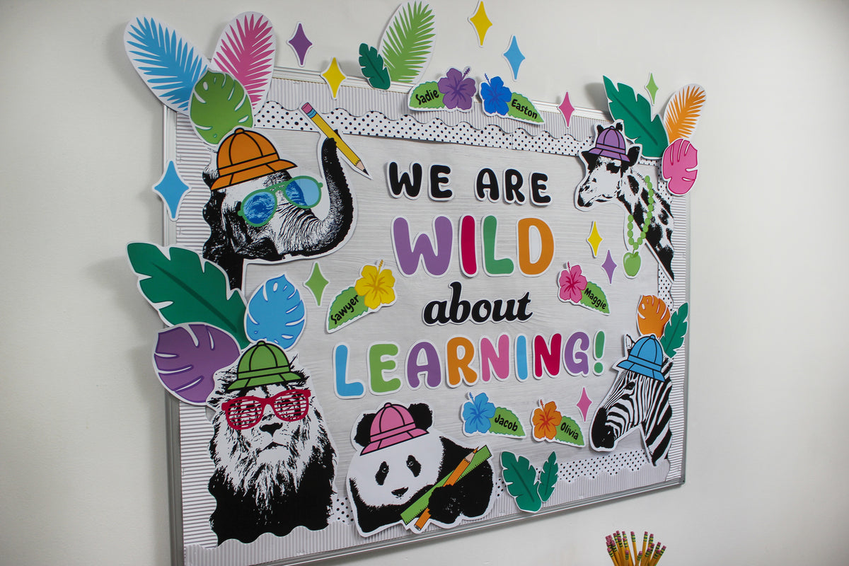 "Wild About Learning" Bulletin Board