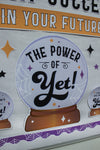 "The Power of Yet" Crystal Ball Halloween Bulletin Board