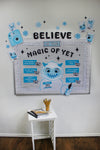 "Believe in the Magic of Yet" Yeti Winter Bulletin Board