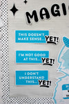 "Believe in the Magic of Yet" Yeti Winter Bulletin Board
