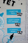 "Believe in the Magic of Yet" Yeti Winter Bulletin Board