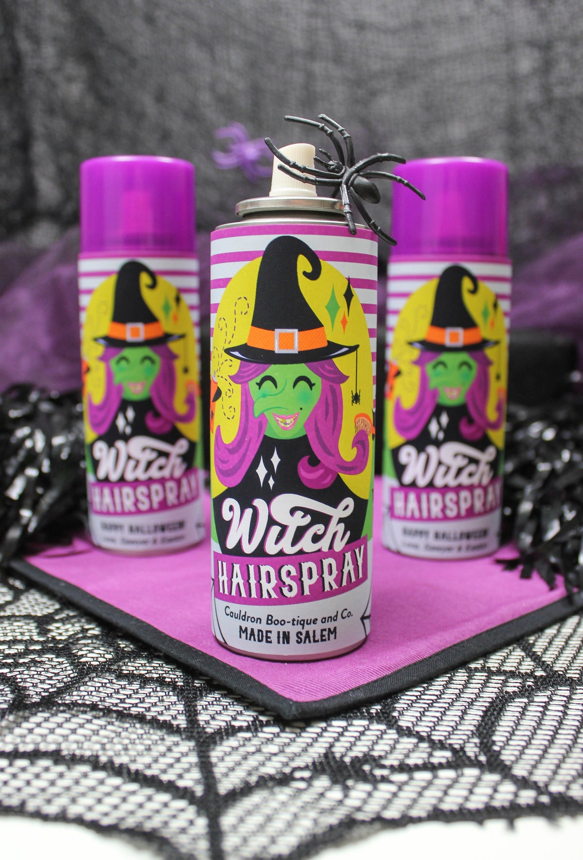 Witch Hairspray Silly String Halloween Gift