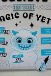 "Believe in the Magic of Yet" Yeti Winter Bulletin Board