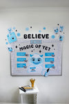"Believe in the Magic of Yet" Yeti Winter Bulletin Board