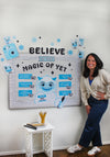 "Believe in the Magic of Yet" Yeti Winter Bulletin Board