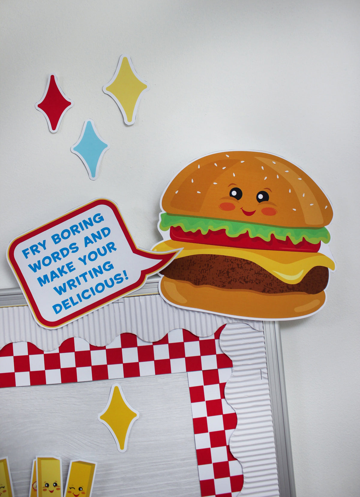 Overused Words Synonym Bulletin Board Kit