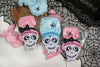 Cotton Candy Skeleton Halloween Treats