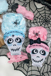 Cotton Candy Skeleton Halloween Treats