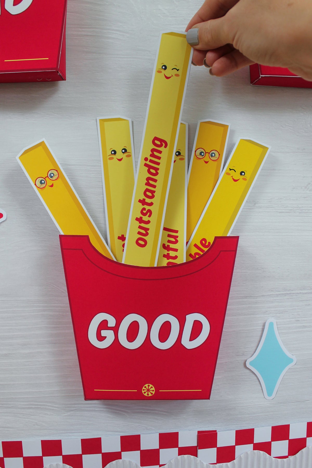 Overused Words Synonym Bulletin Board Kit
