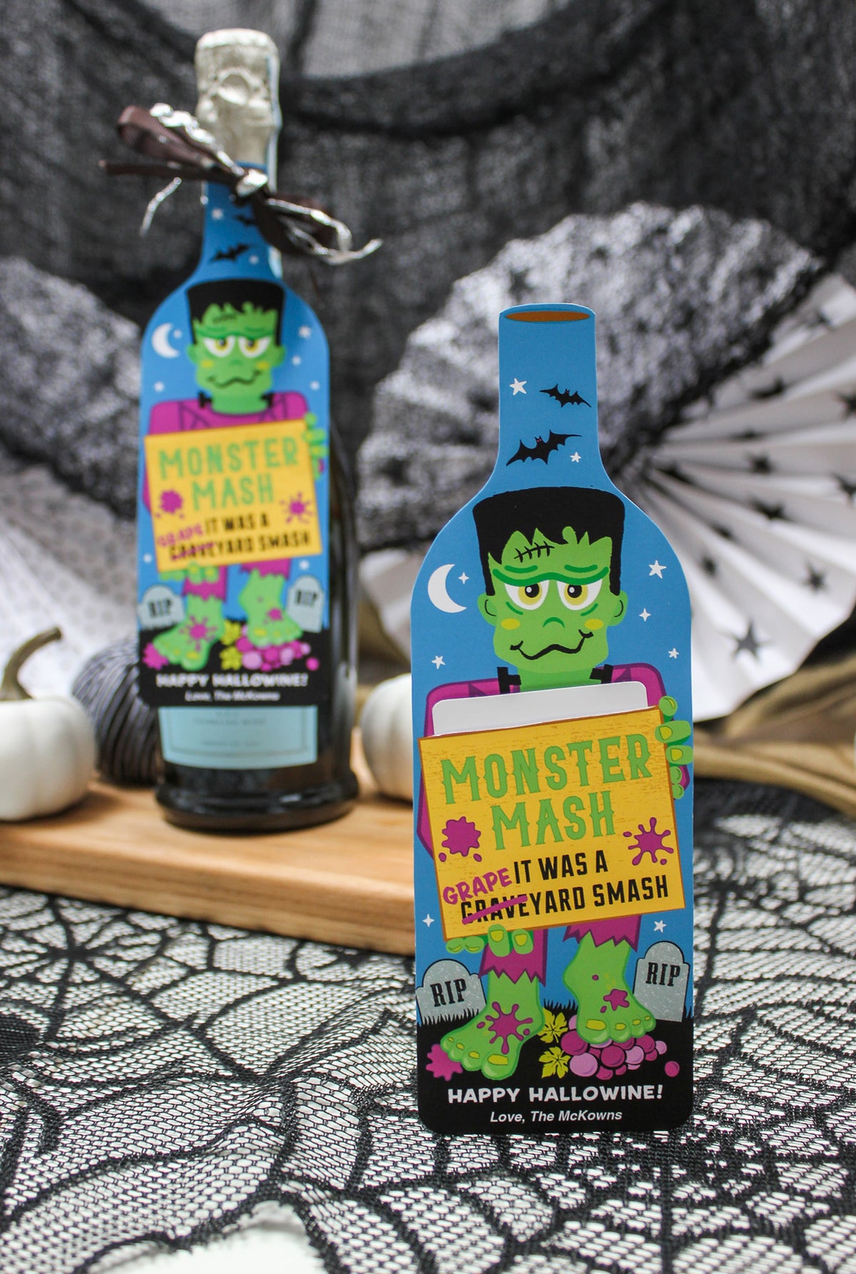 Halloween Wine Tag