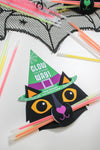 Black Cat Glow Stick Halloween Gift