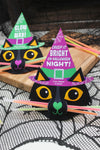 Black Cat Glow Stick Halloween Gift