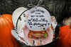 "No Dishes to Clean this Halloween" Paper Plate Halloween Gift