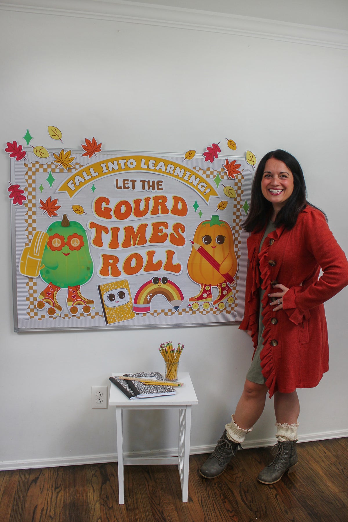 "Gourd Times Roll" Bulletin Board