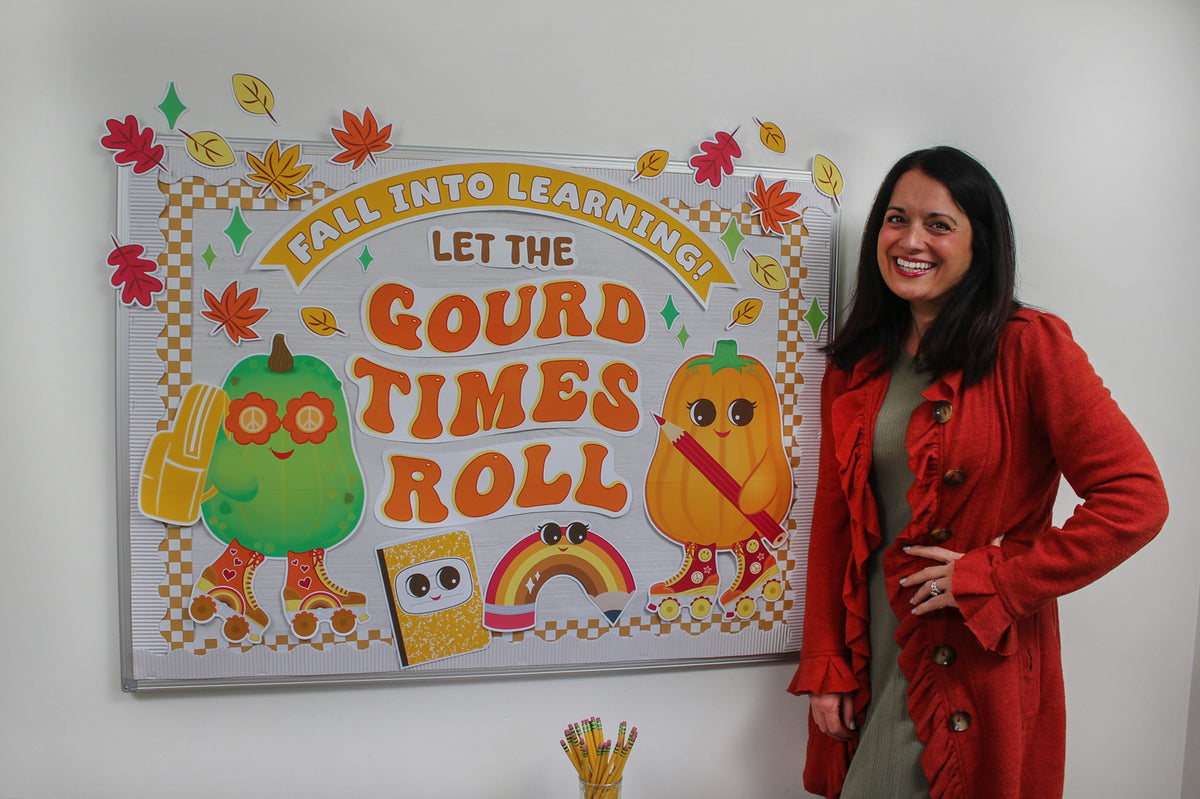 "Gourd Times Roll" Bulletin Board