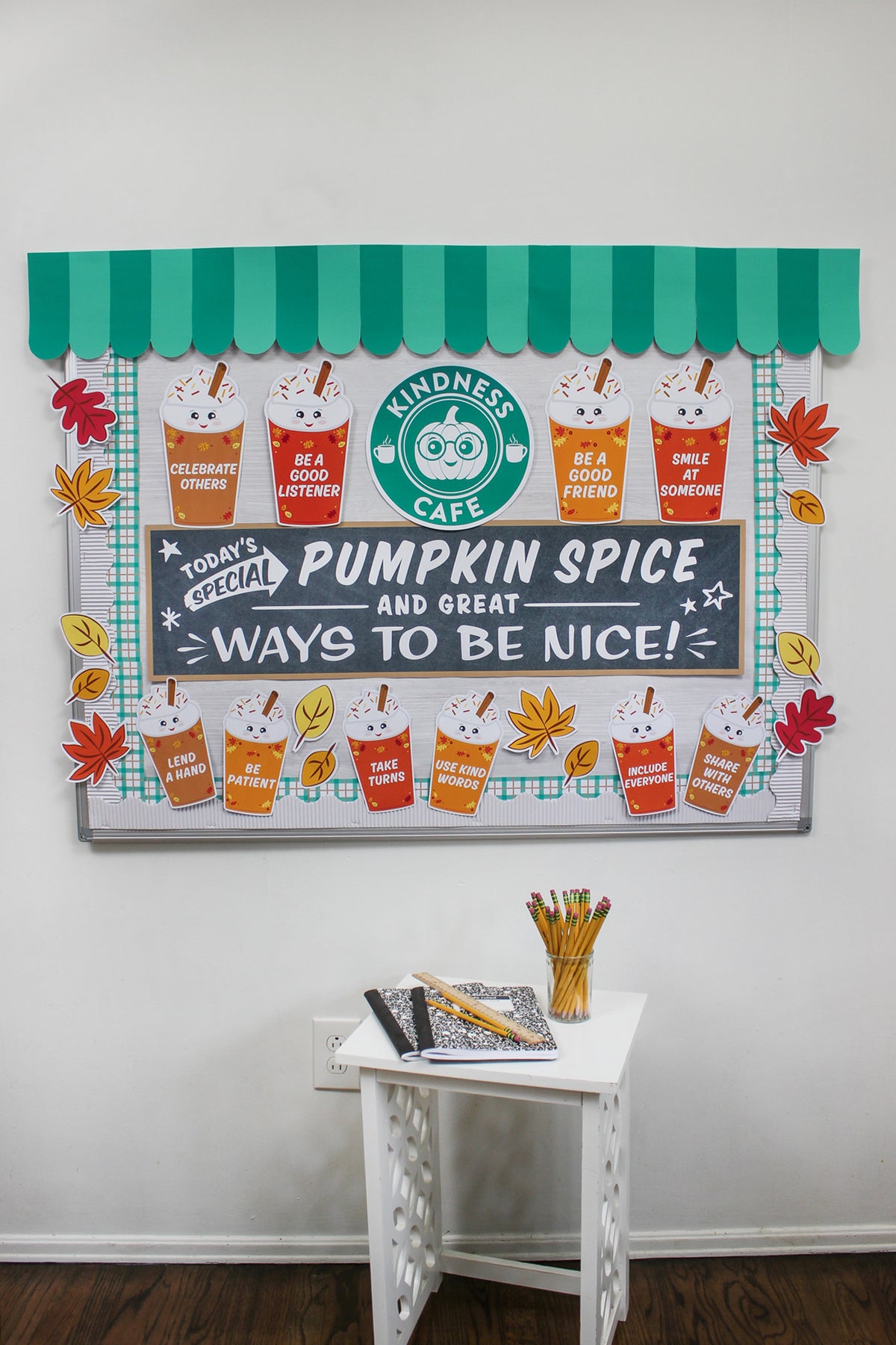 Kindness Fall Classroom Bulletin Board