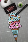 Halloween Ice Cream Gift Card Holder
