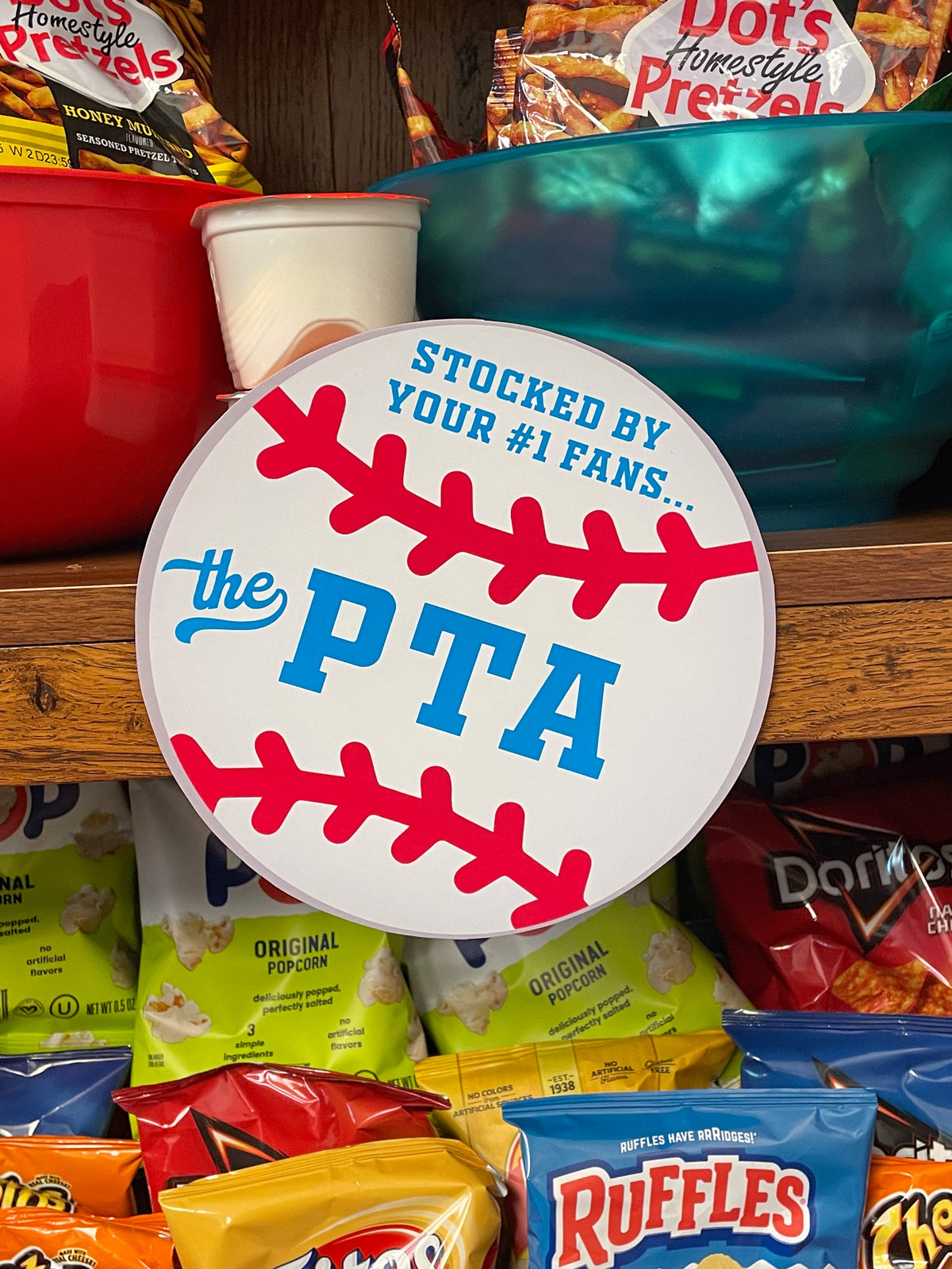 Teacher Appreciation Baseball Concession Stand