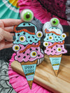 Halloween Ice Cream Gift Card Holder