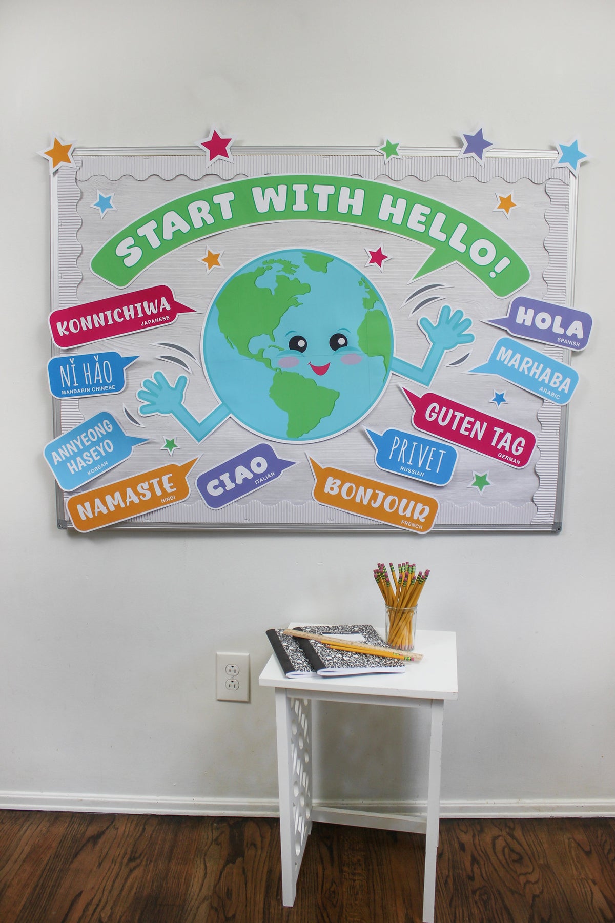 "Start With Hello" Bulletin Board