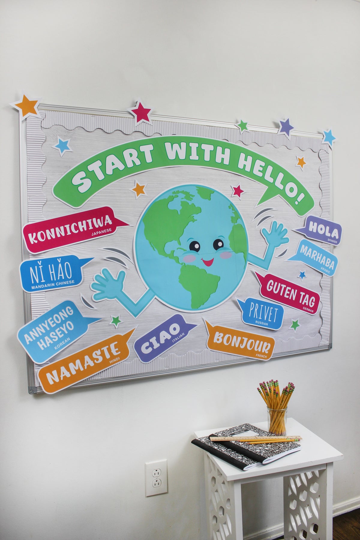 "Start With Hello" Bulletin Board