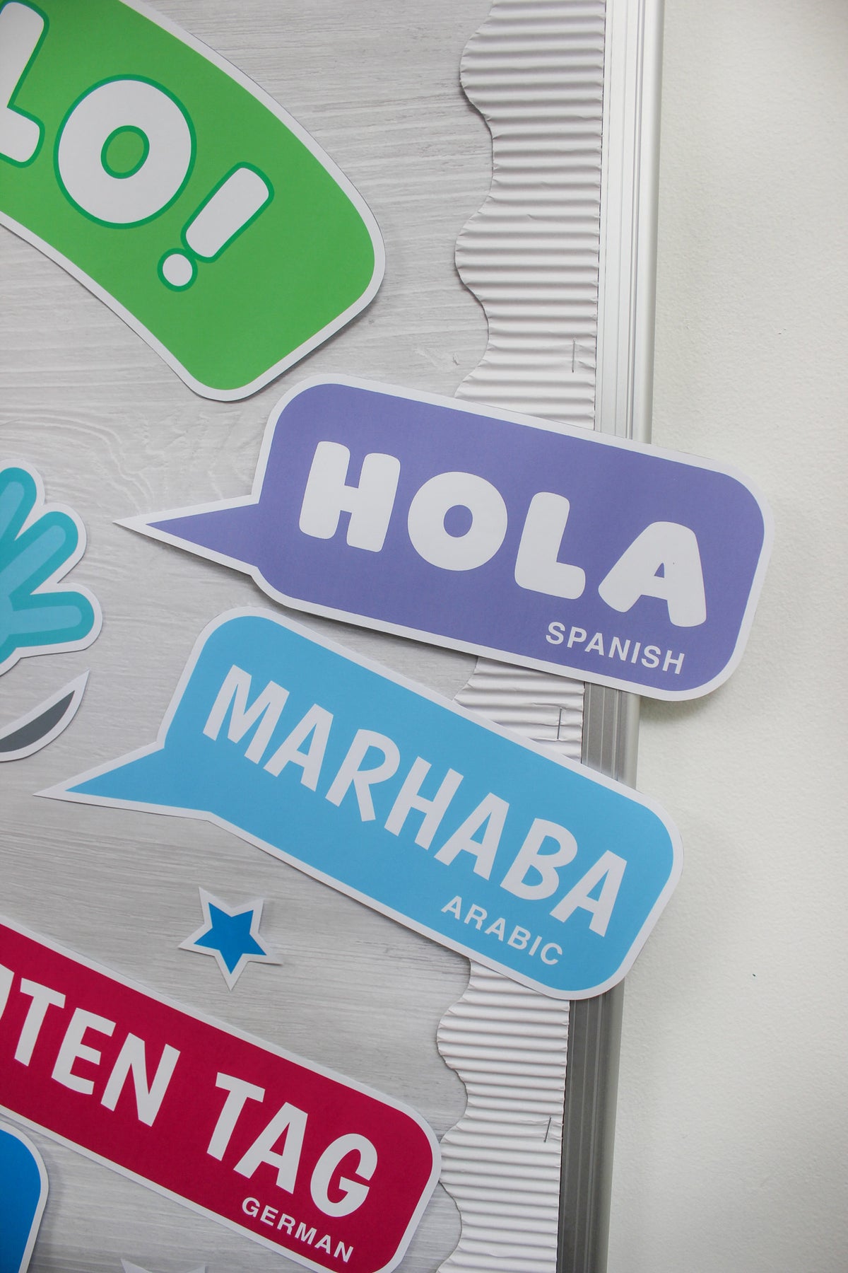 "Start With Hello" Bulletin Board