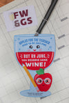 Wine Gift Card Holder