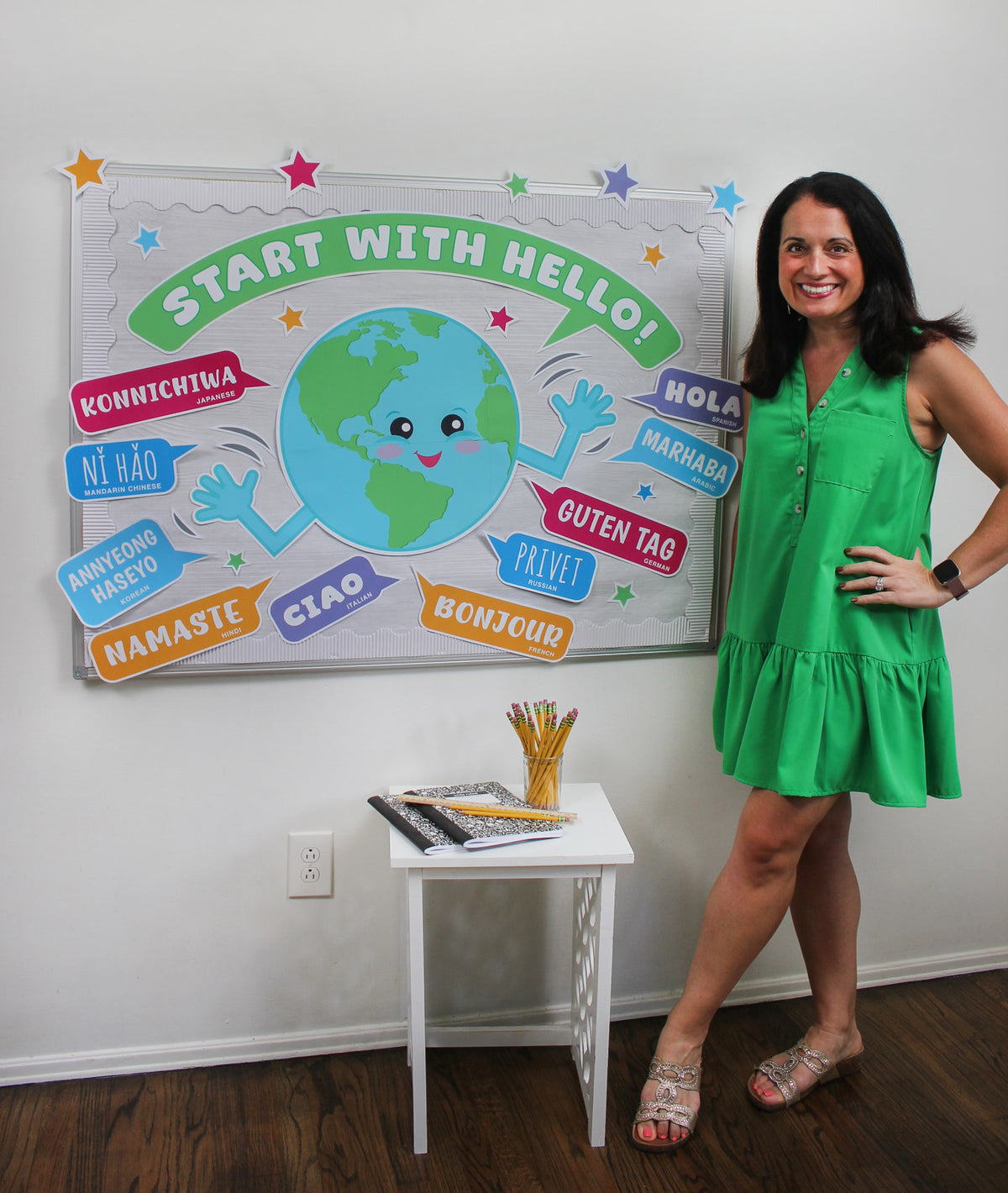 "Start With Hello" Bulletin Board