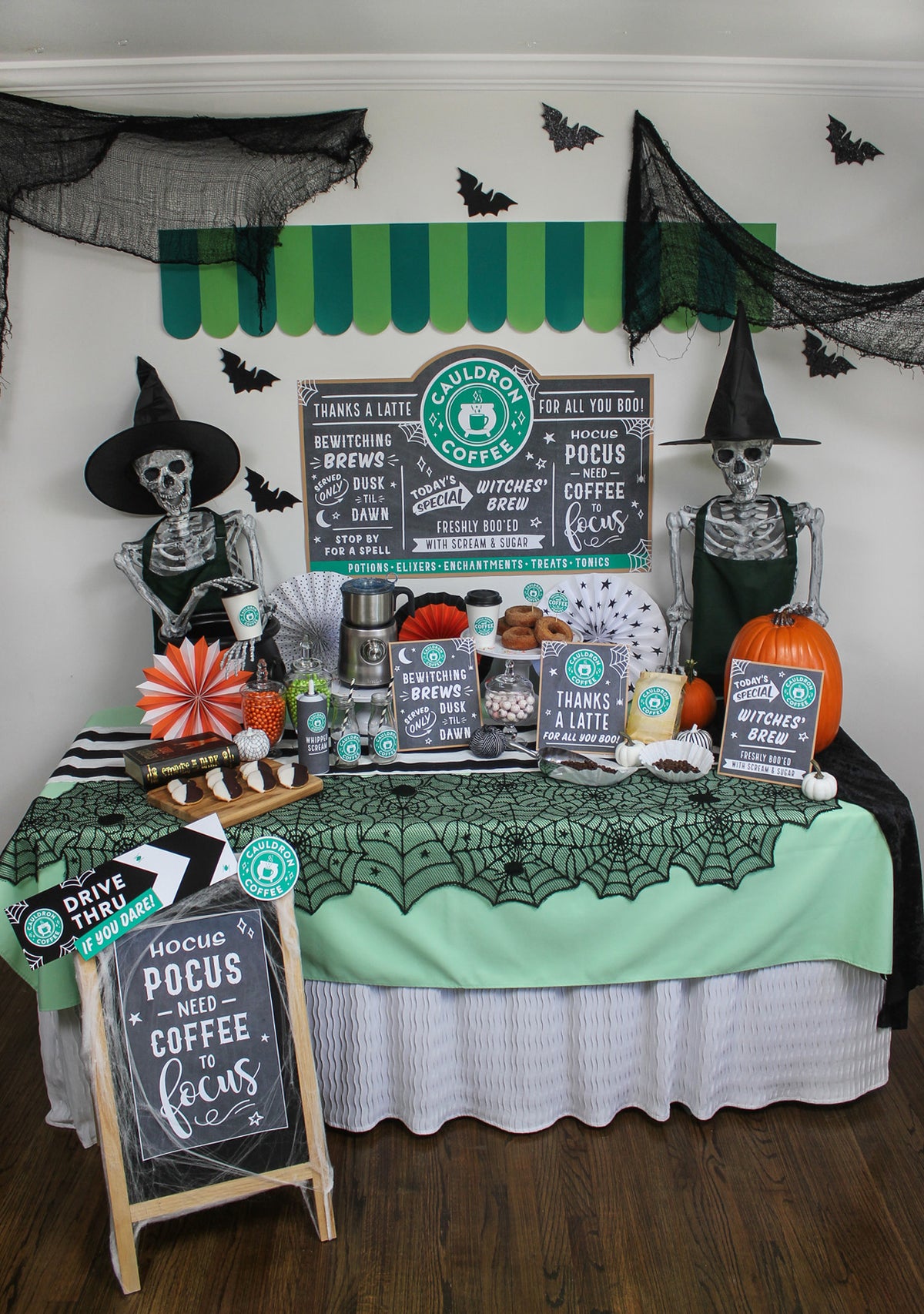 Halloween Coffee Shop