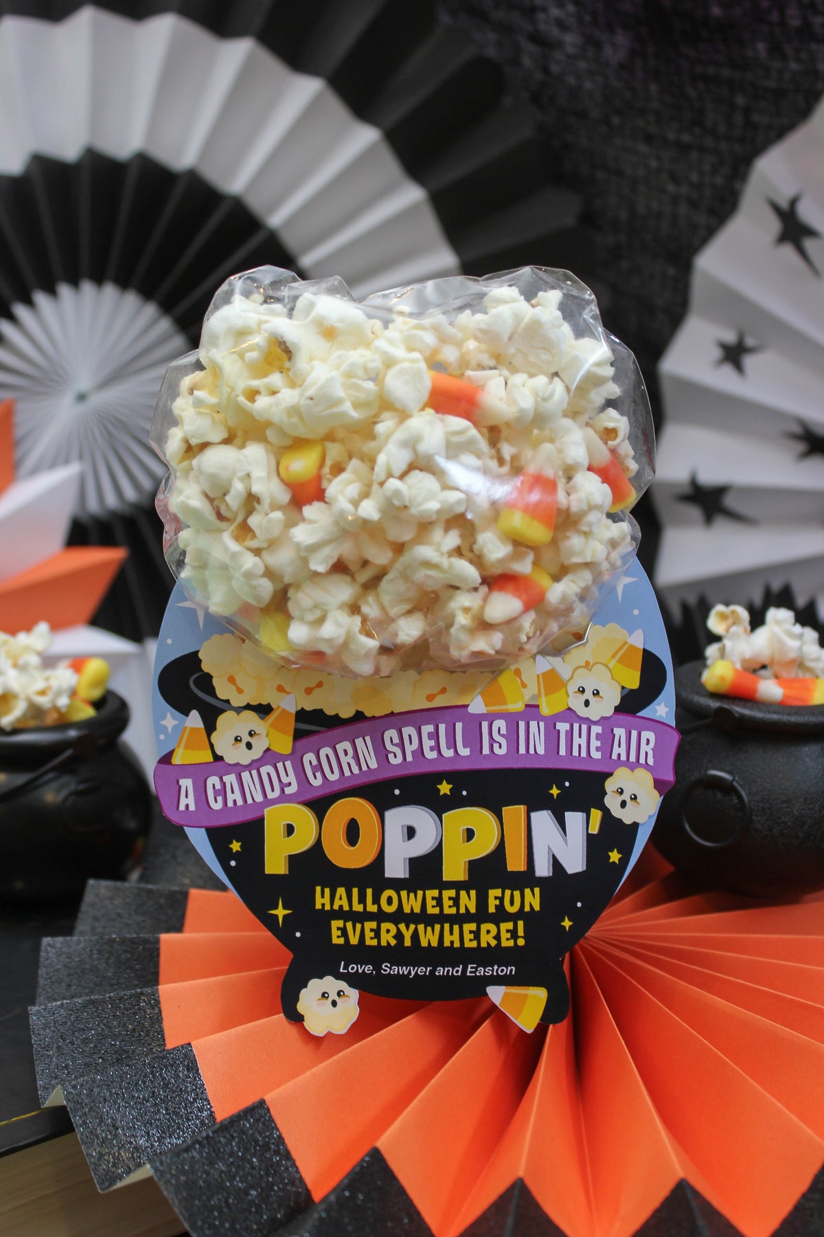 Halloween Popcorn Treat