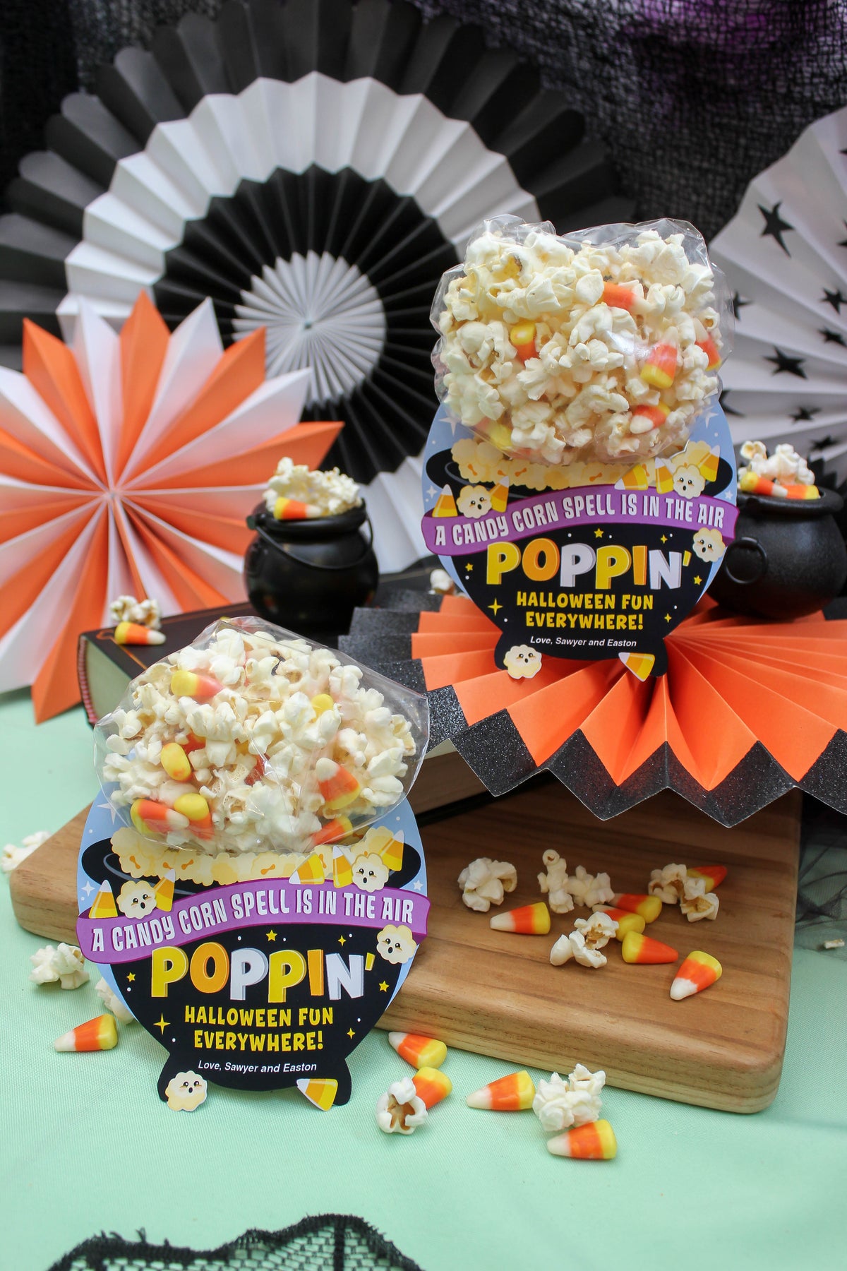 Halloween Popcorn Treat