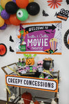 Halloween Movie Night Decor Pack