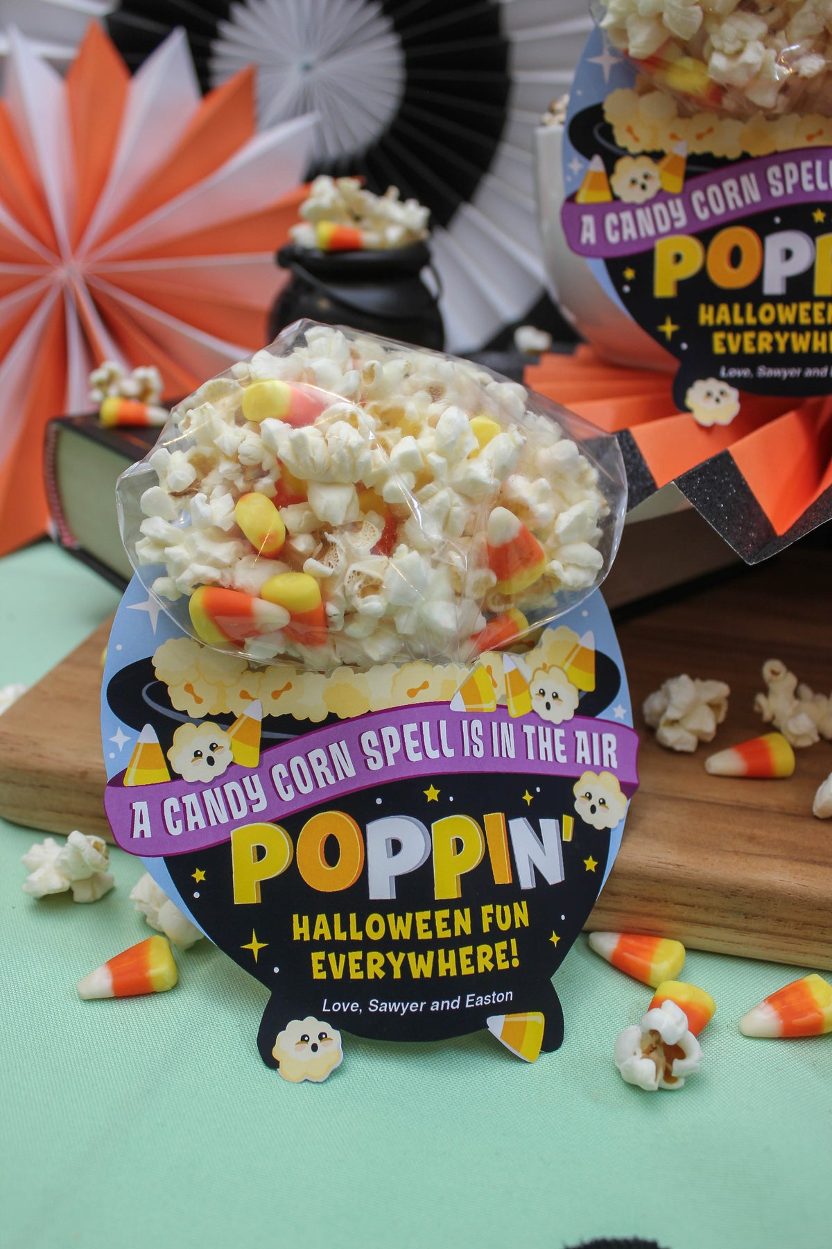 Halloween Popcorn Treat