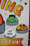 Halloween Squishy Dumpling Bulletin Board