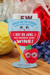 Wine Gift Card Holder