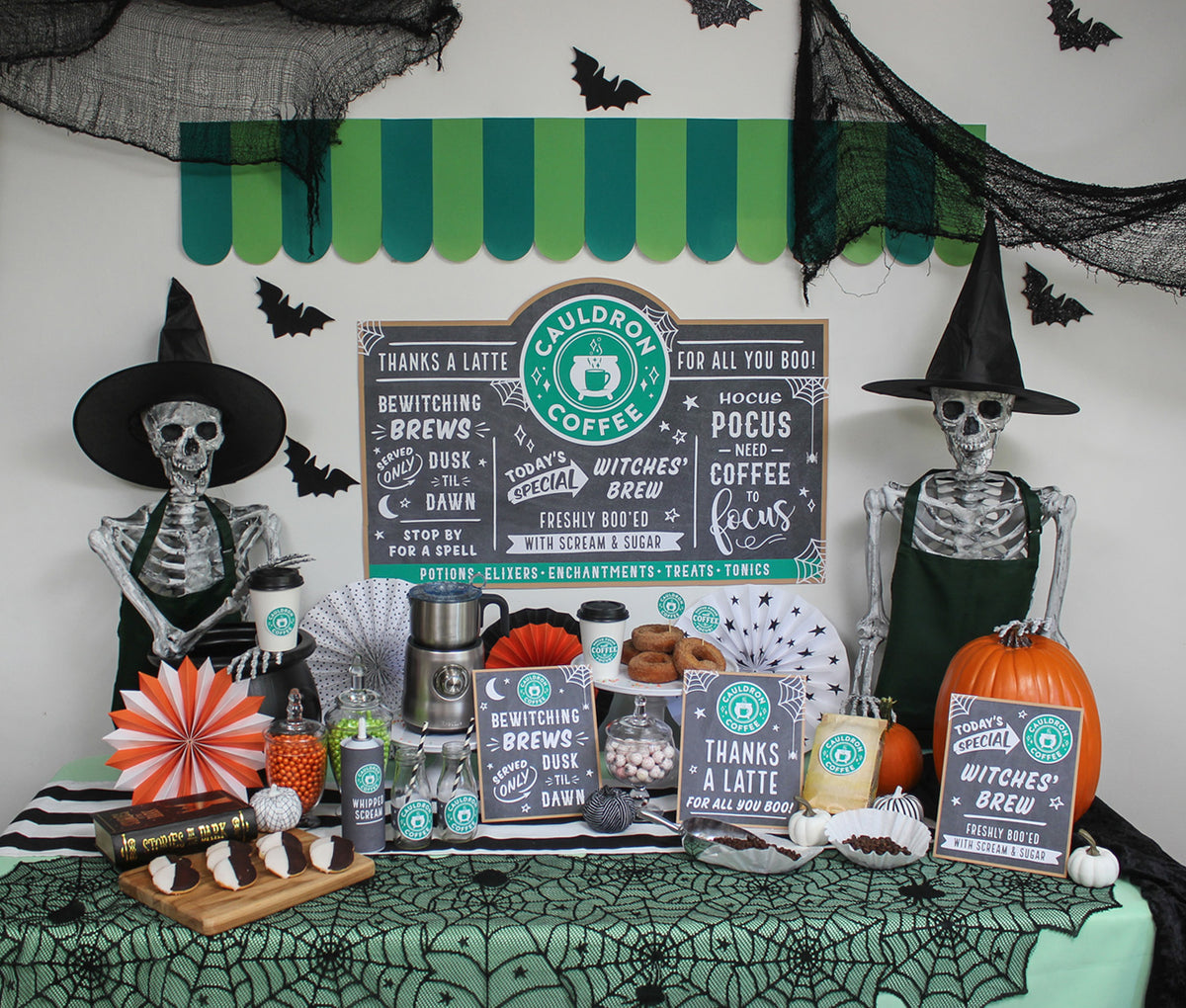 Halloween Coffee Shop