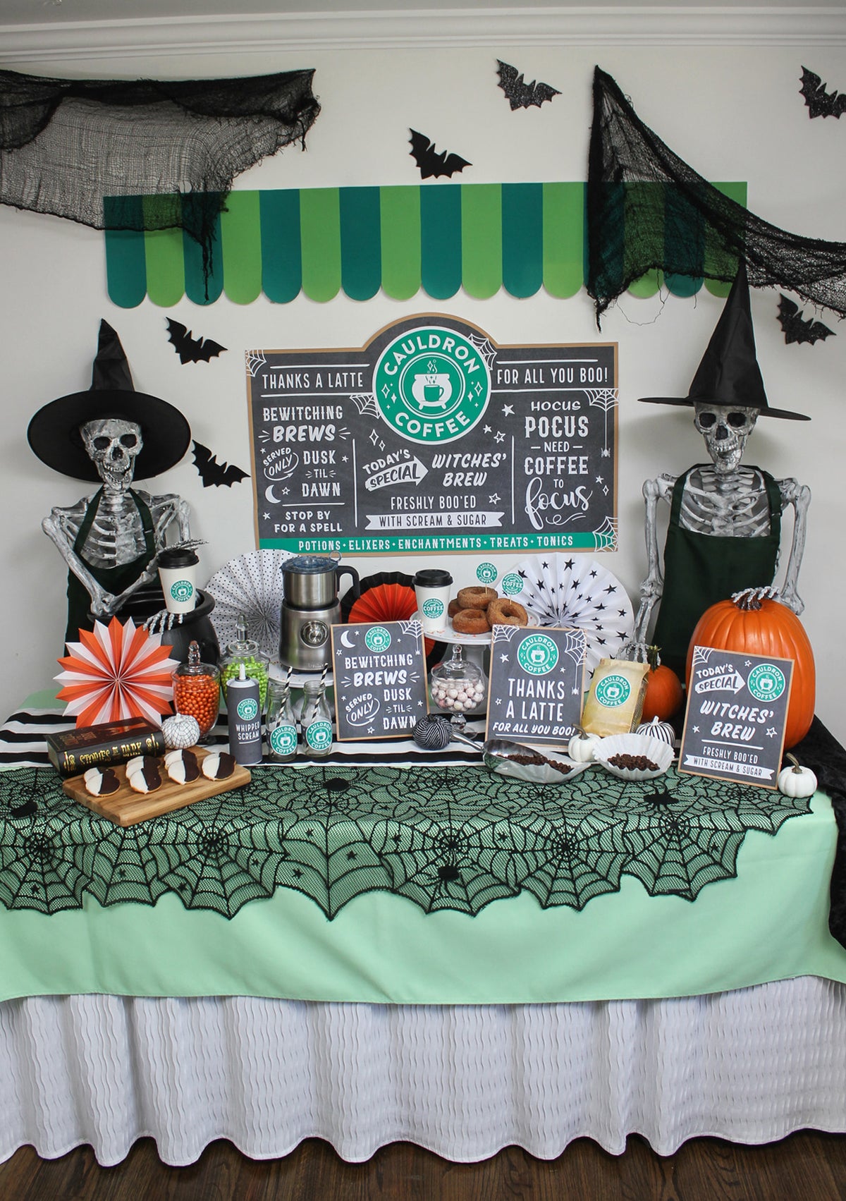 Halloween Coffee Shop
