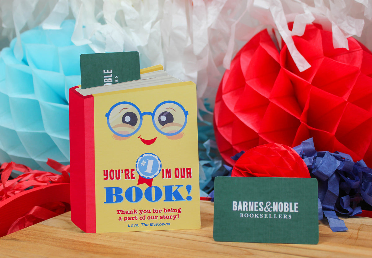 “#1 in my Book” Book Gift Card Holder