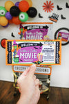 Halloween Movie Night Decor Pack